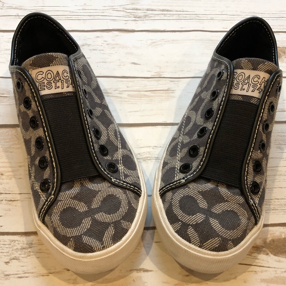 Coach slip on sneakers